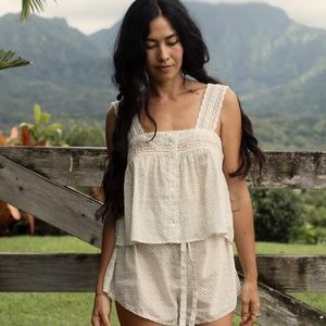 Doen Sonora Top- Baby Blue